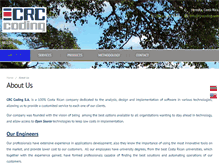 Tablet Screenshot of crccoding.com